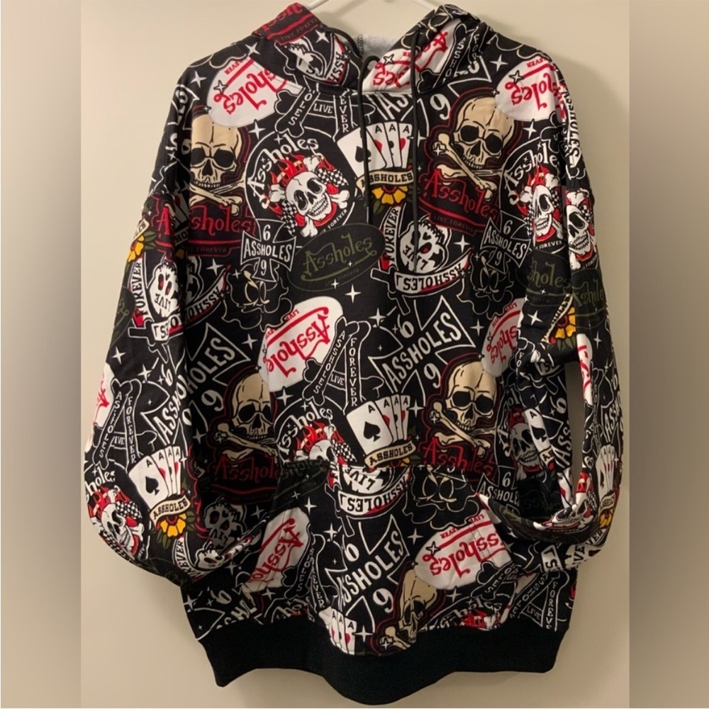 NWOT Assholes Live Forever Hoodie - Picture 2 of 11